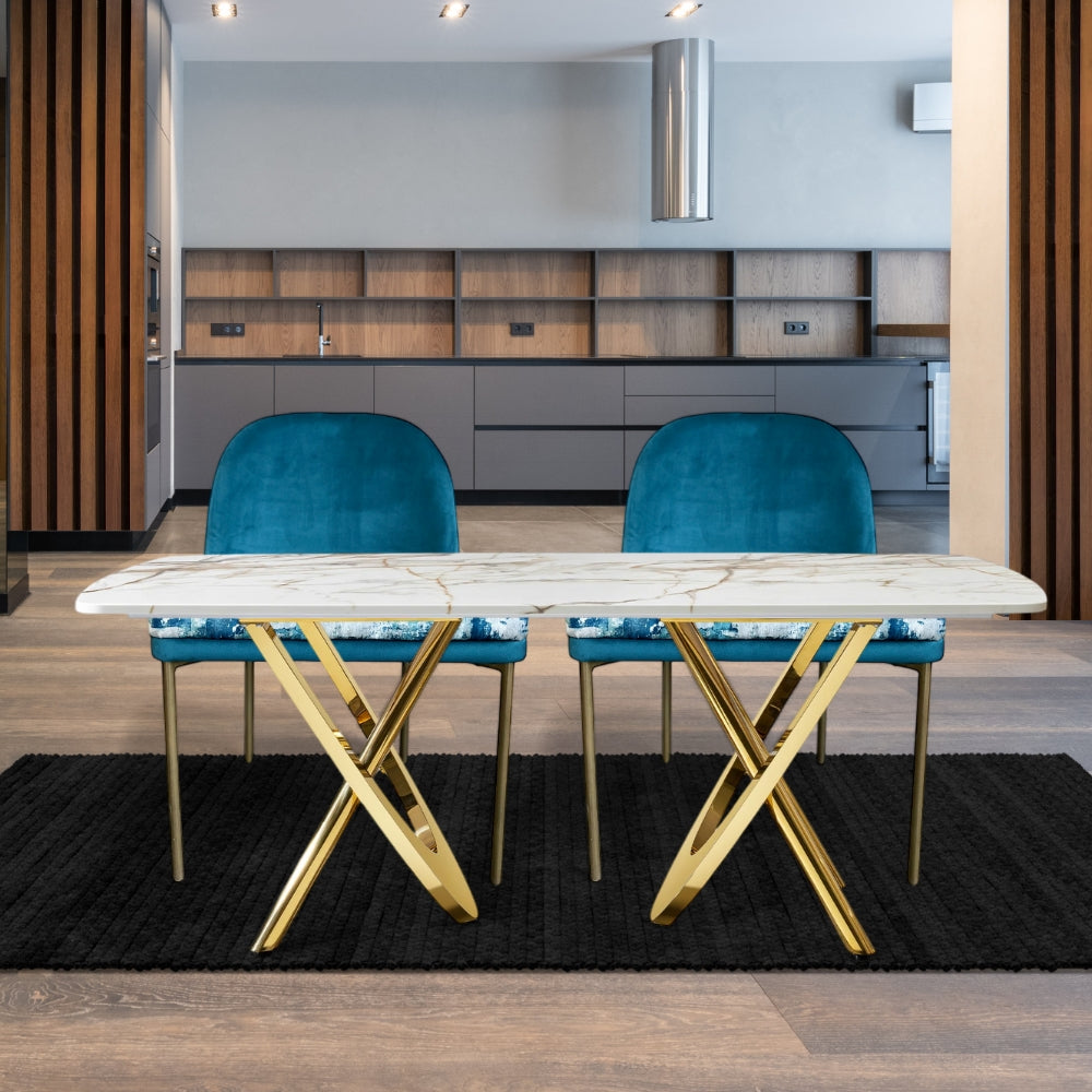 Mod Dining Chairs | Teal & Ocean Blue