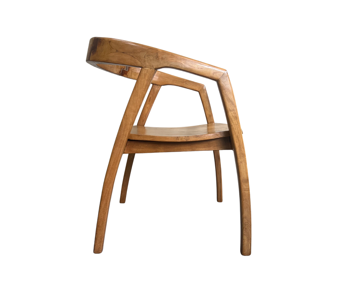 Selly Big Hand Dining Chair | Teak
