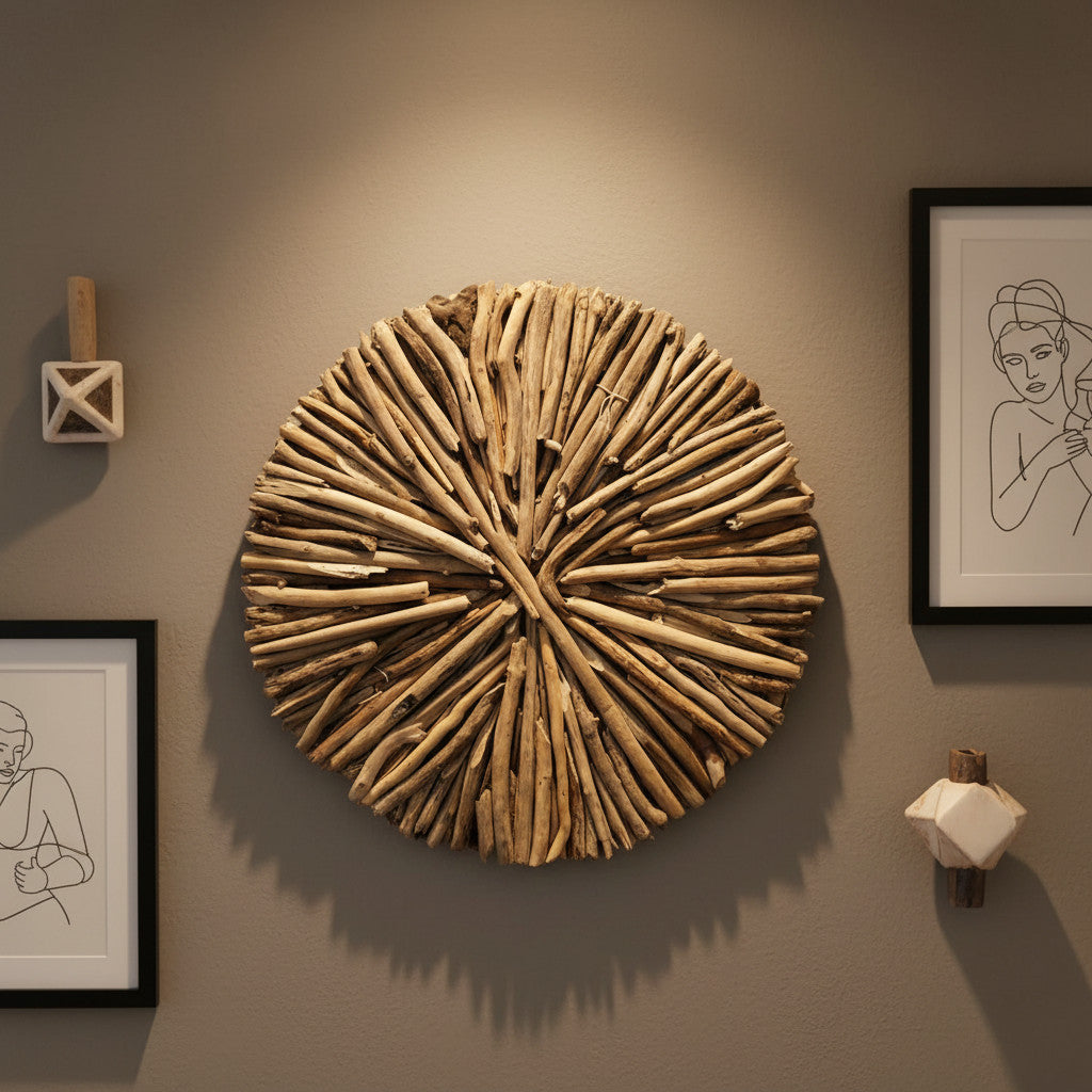 Solstice Driftwood Wall Sculpture