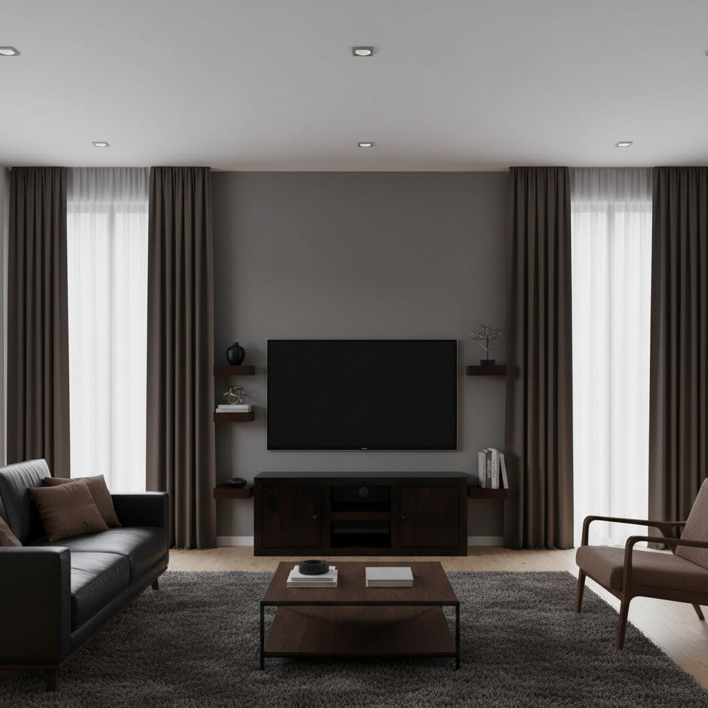 WDN Plasma TV Stand | Dark Brown