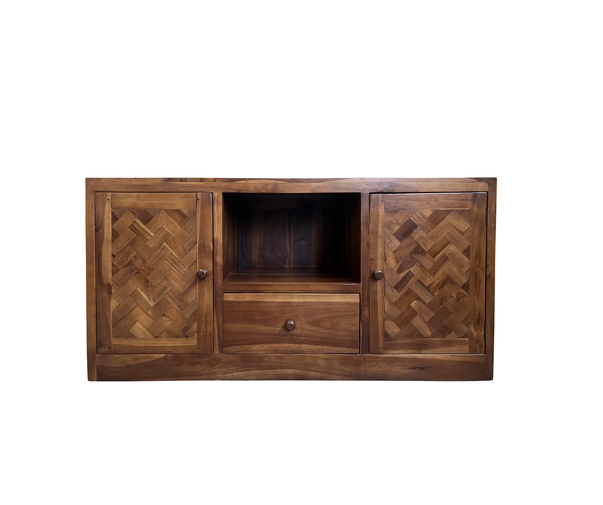 TV Mini Buffet Stand | Light Brown