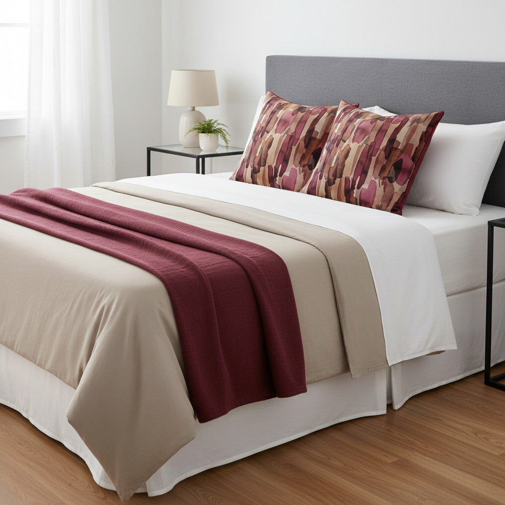 Scatter Cushion | Monet Terracotta Velvet | Secret Garden