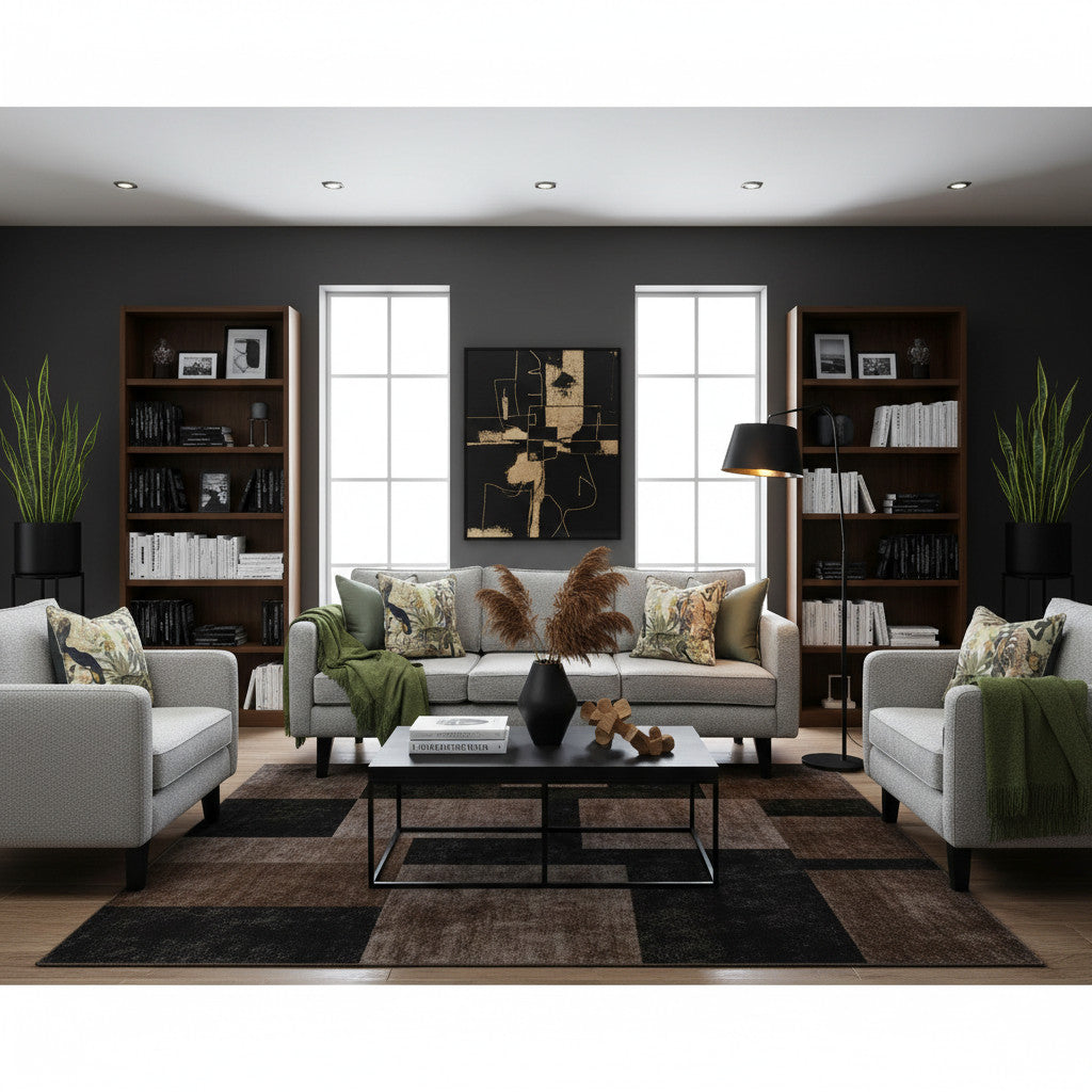 Couch 3 Seater Helsinki | Brown