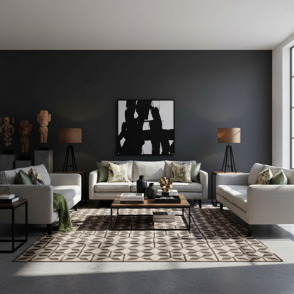 Couch 3 Seater Helsinki | Brown