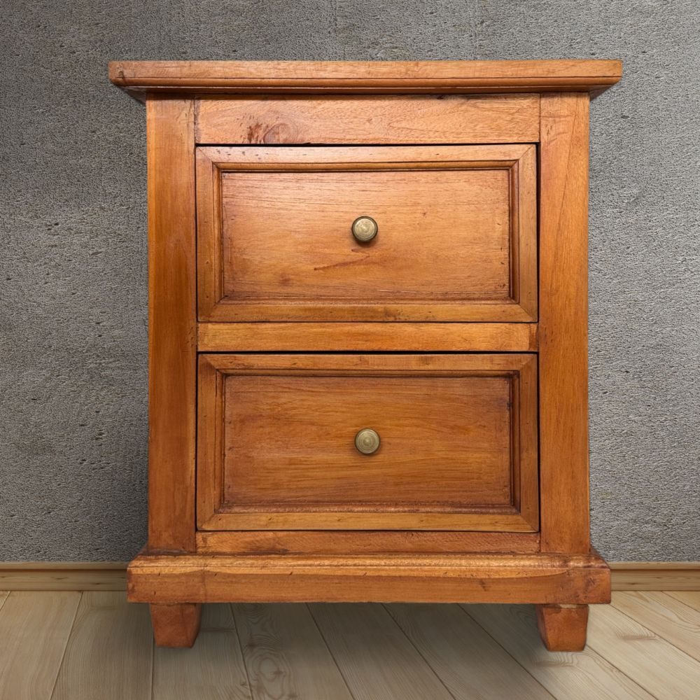 Bedside Table With Drawer | Light