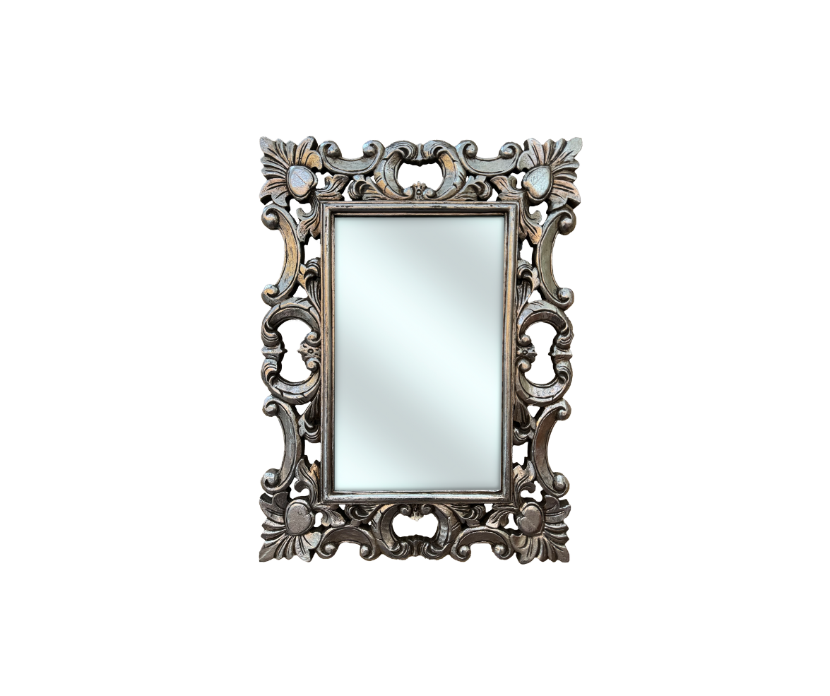 Mirror Eiffel 80x60 | Silver Large Wall Mirror