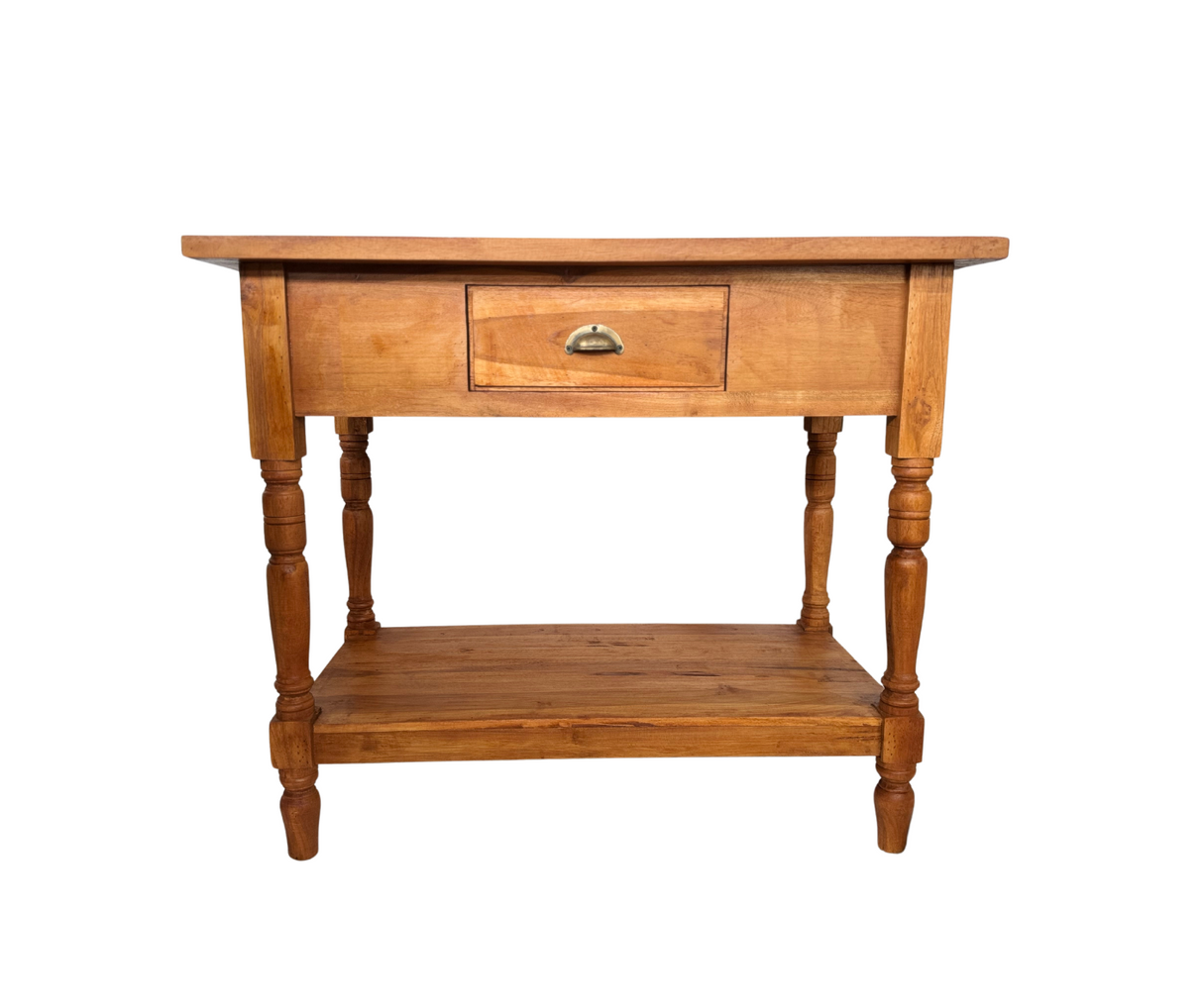 Simple Bedside Table | Light Wood Finish