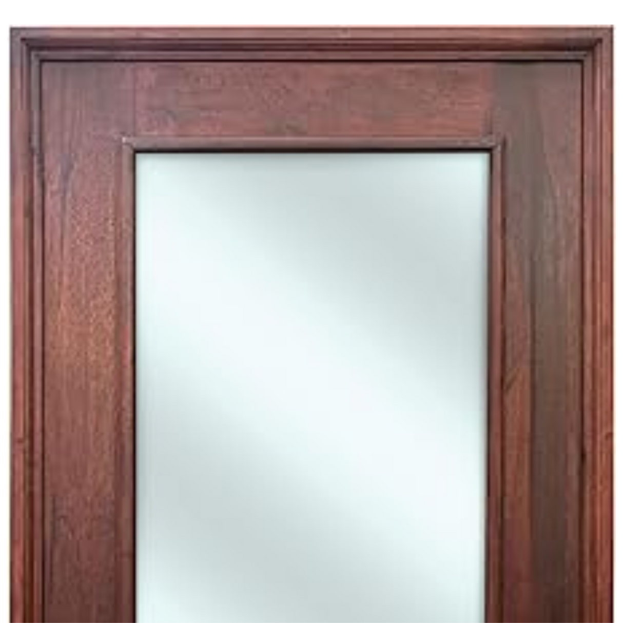 Barbie Floor Mirror 120x90cm | Brown Ornately Decorated Frame