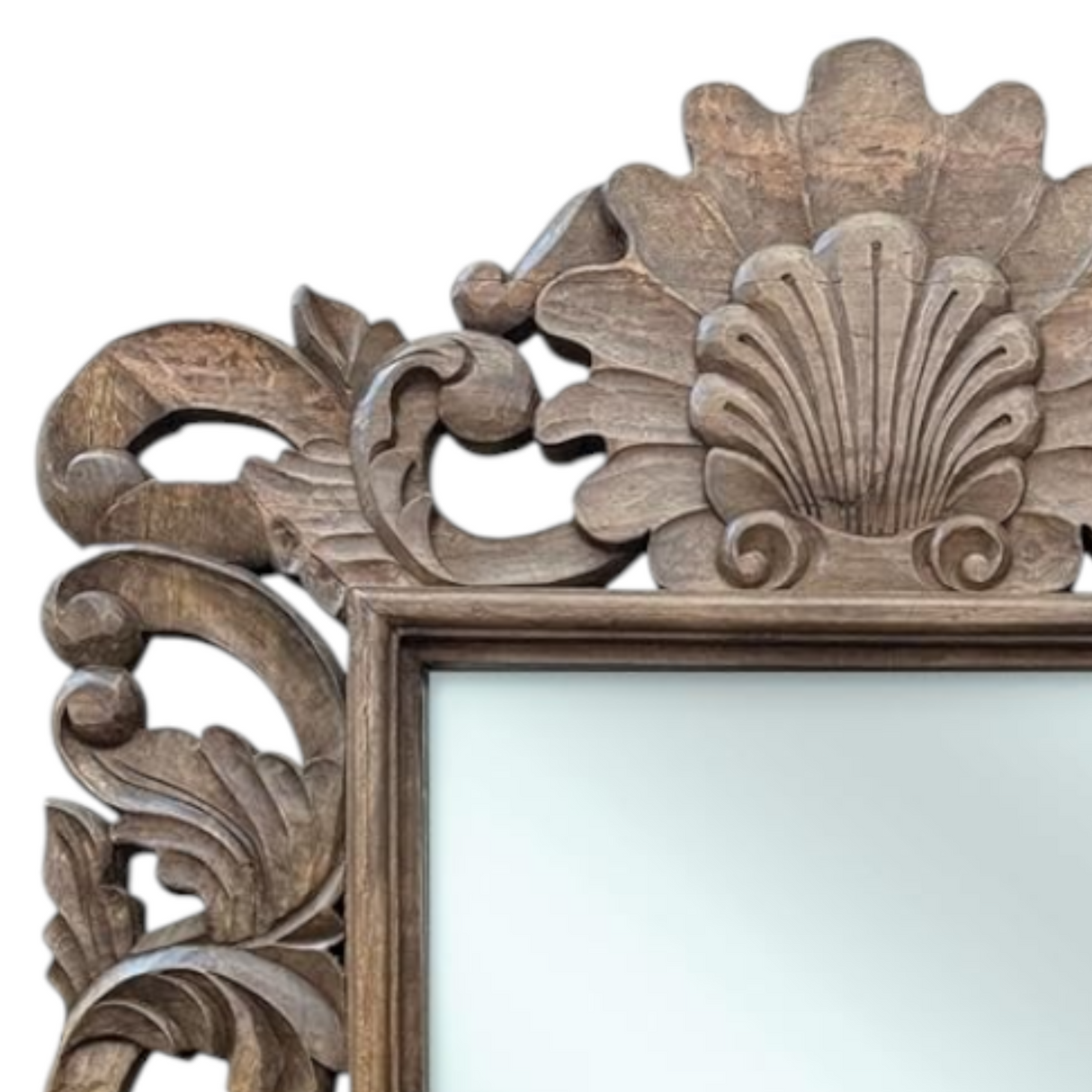 Paloma Mirror 150x100 | Brown Ornately Decorated Frame