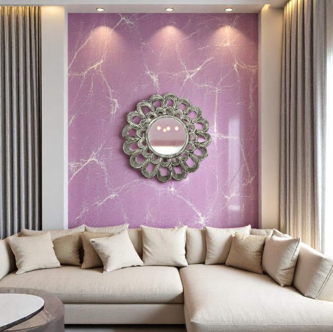 Marble Round Mirror | Bali Coffee