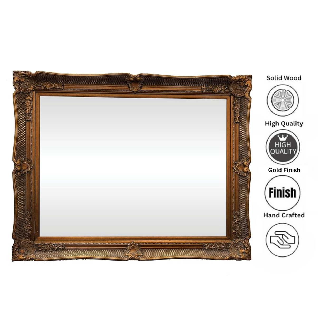 8101 Gold Mirror | 120x150cm
