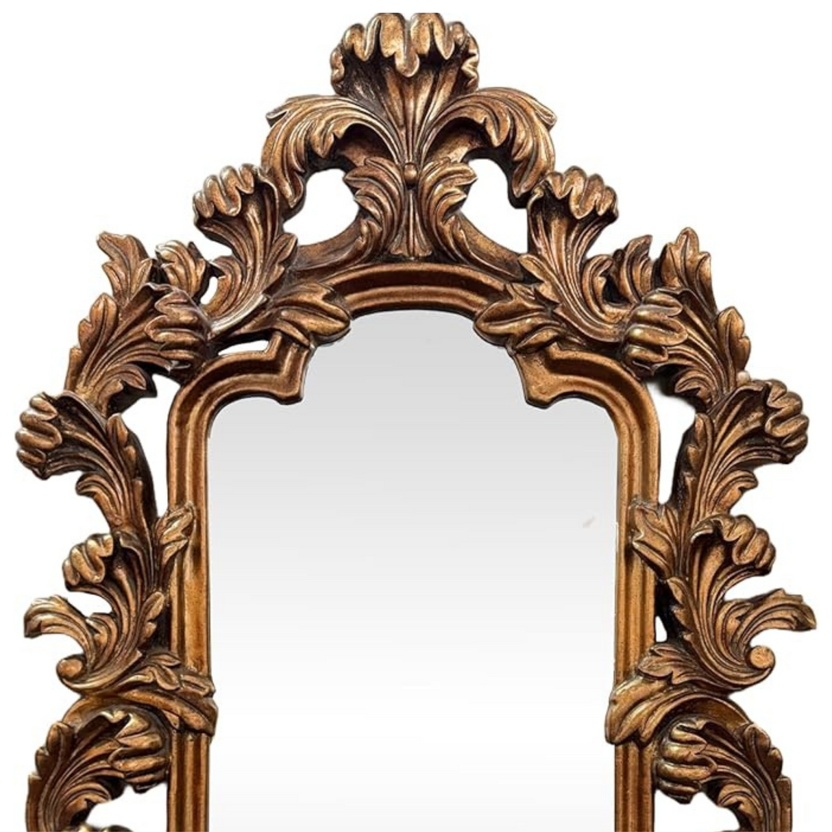 Fancy Gold Mirror | Shaped 190x112.5cm Large Wall Mirror