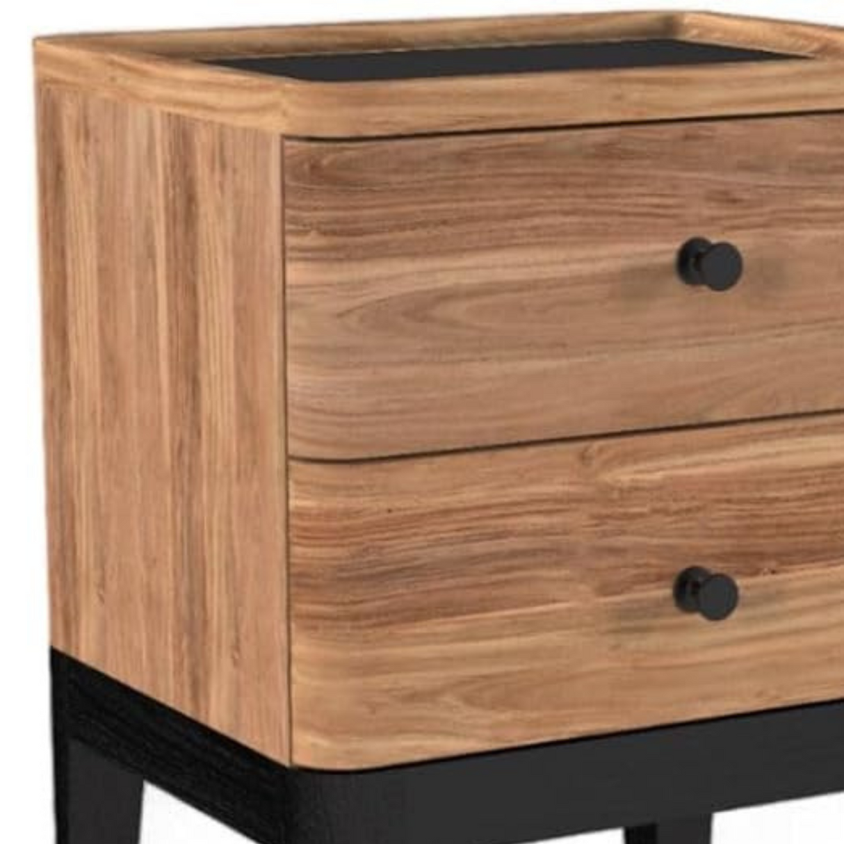Bedside Pedestal | 2 Drawers 45x37x65cm