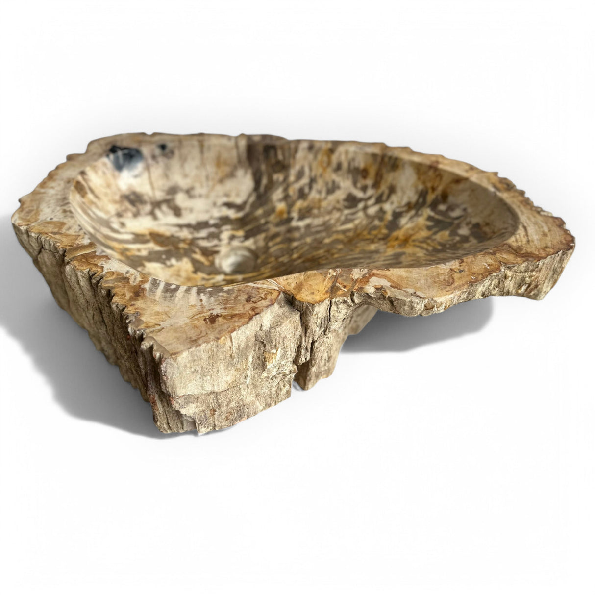 Indonesian Riverstone Basin/Sink - Tiger, Brown, Natural