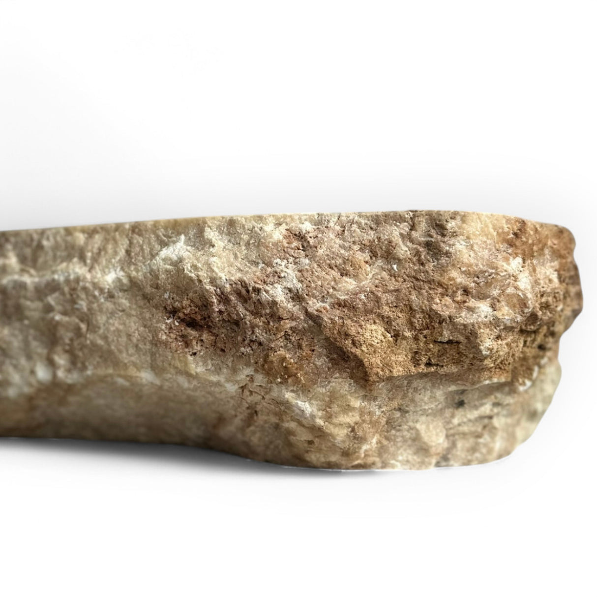 Indonesian Riverstone Basin/Sink - Brown, Marbled