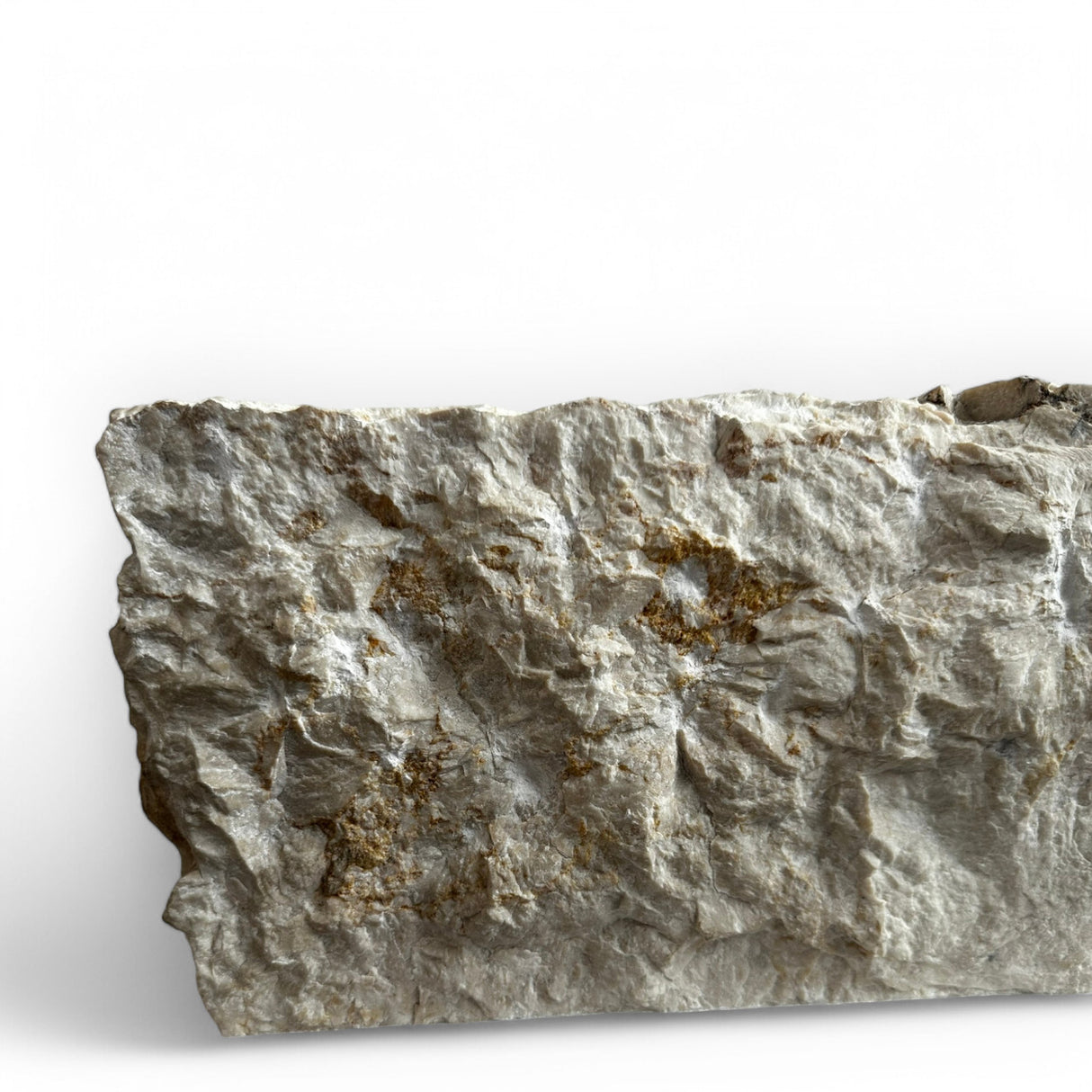 Indonesian Riverstone Basin/Sink - Cream, Marbled, Rectangular