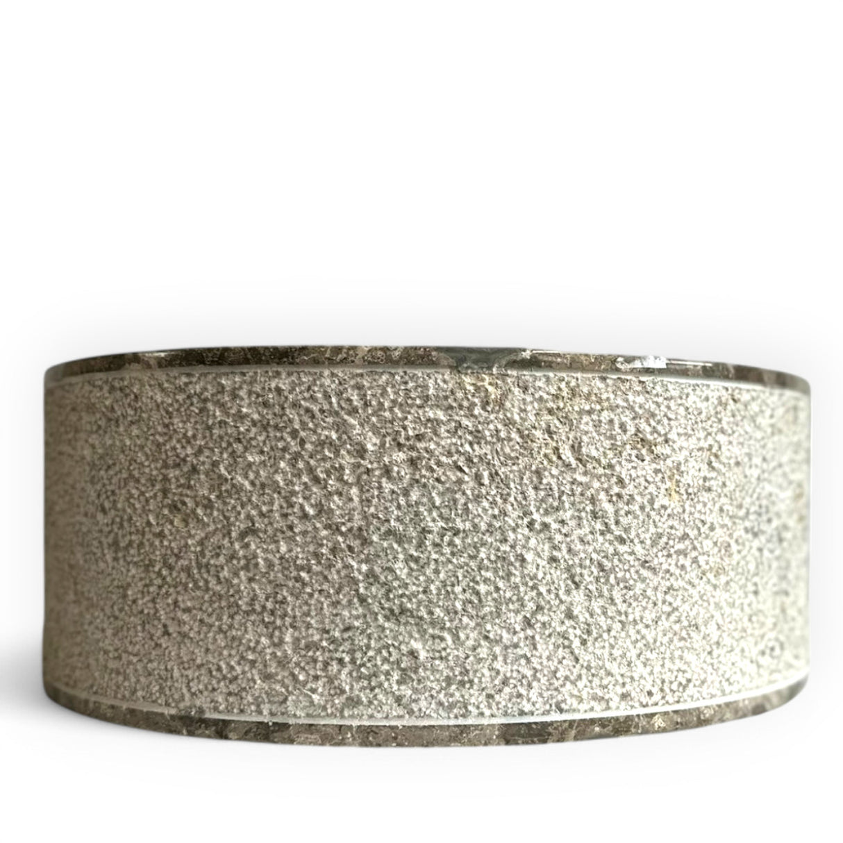 Indonesian Riverstone Basin/Sink - Grey, Marbled, Round