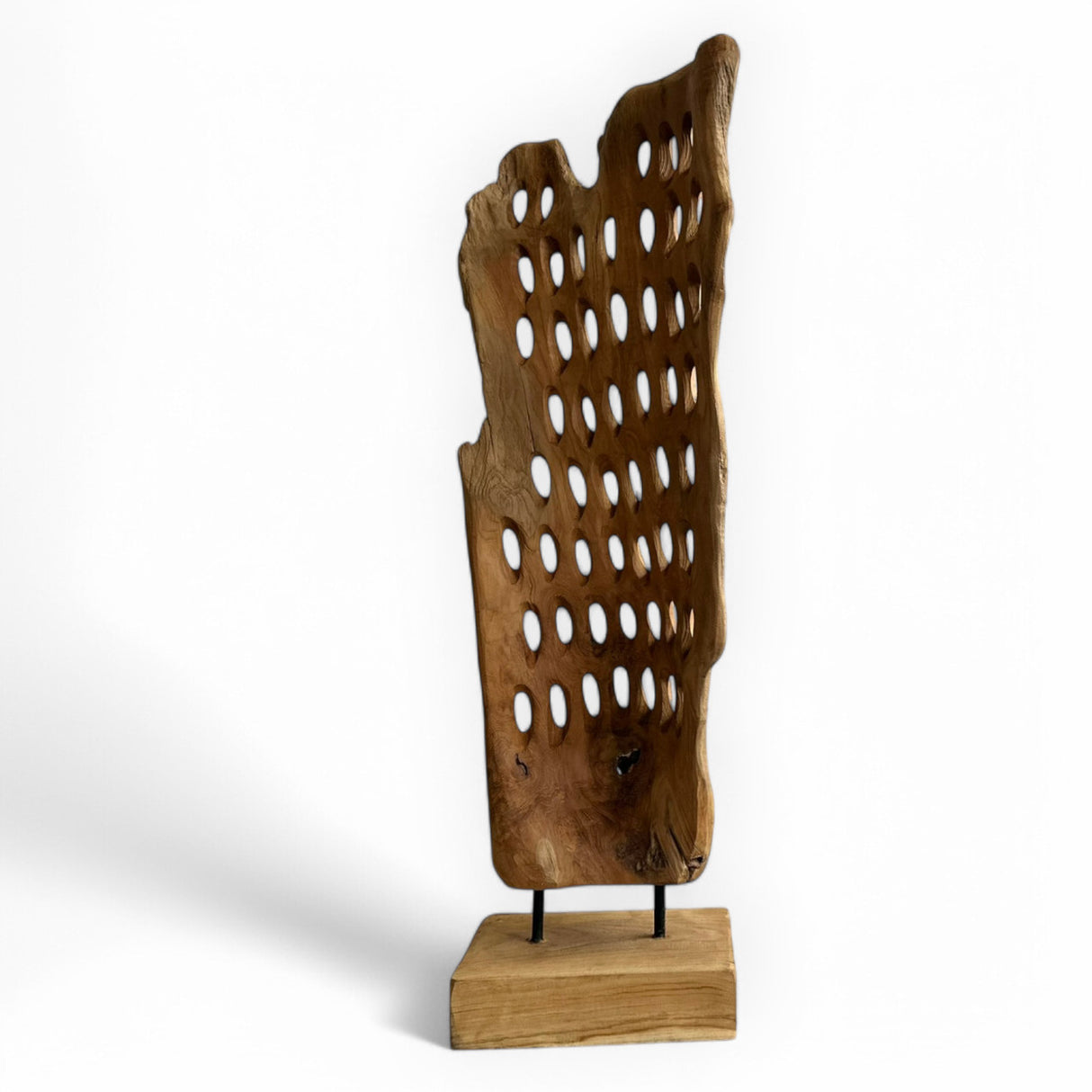 Wooden Stand Hole B | Natural, 100cm