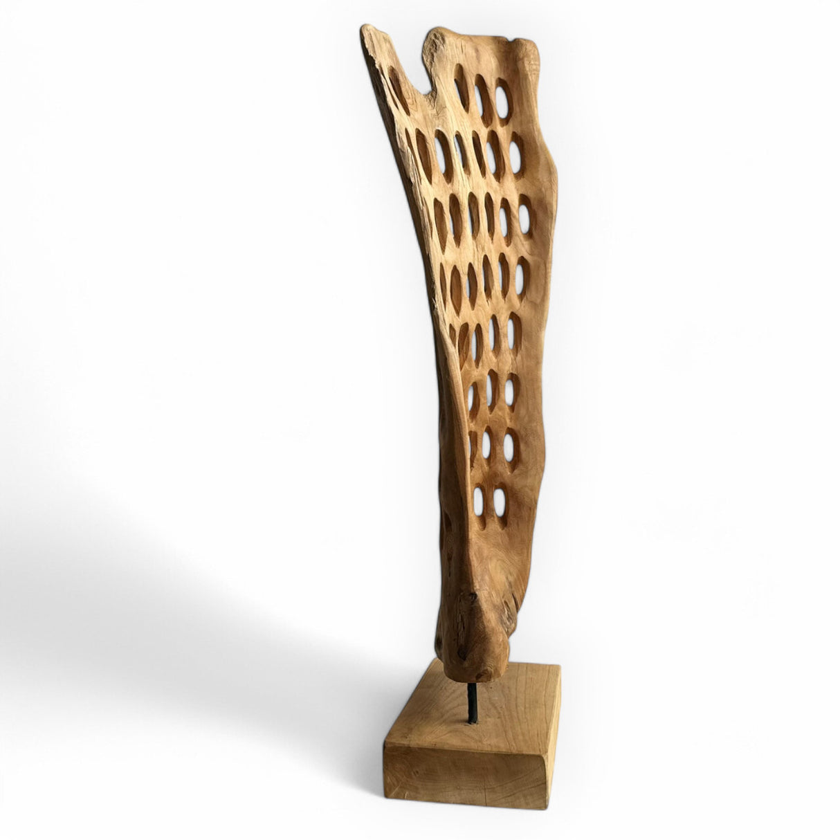 Wooden Stand Hole B | Natural, 100cm