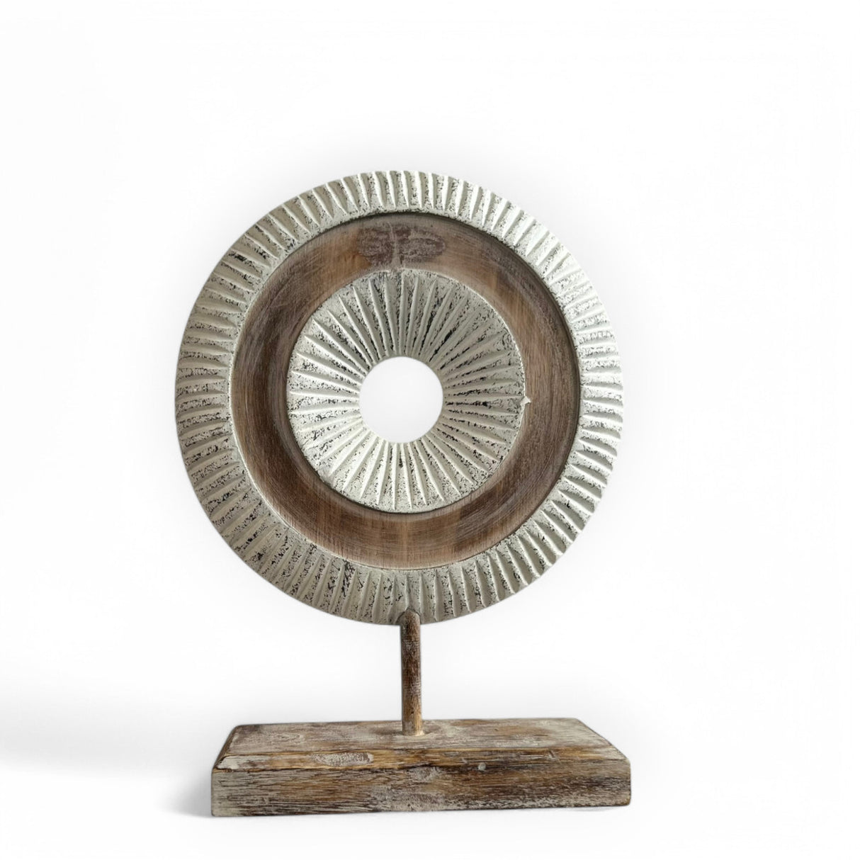 Wooden Money Stick in White Set of 3