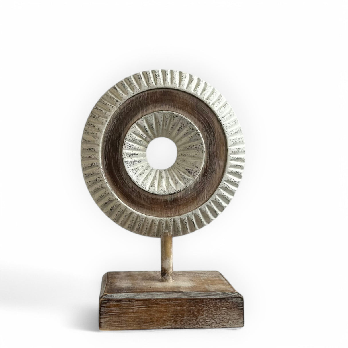 Wooden Money Stick in White Set of 3