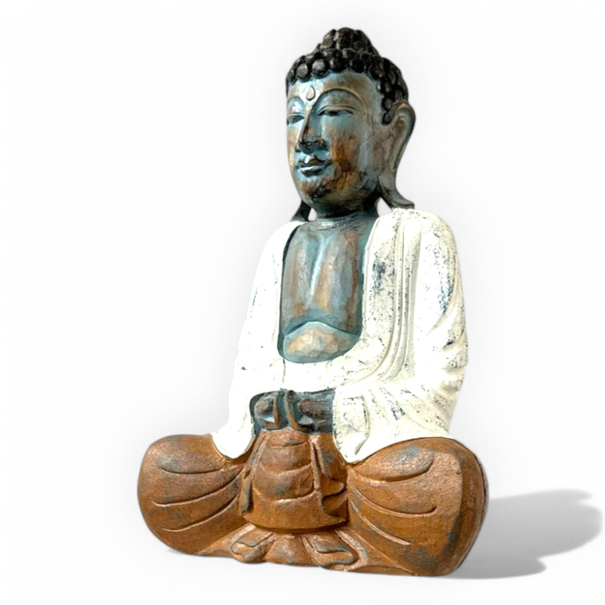 Buddha Statue | Blue & White