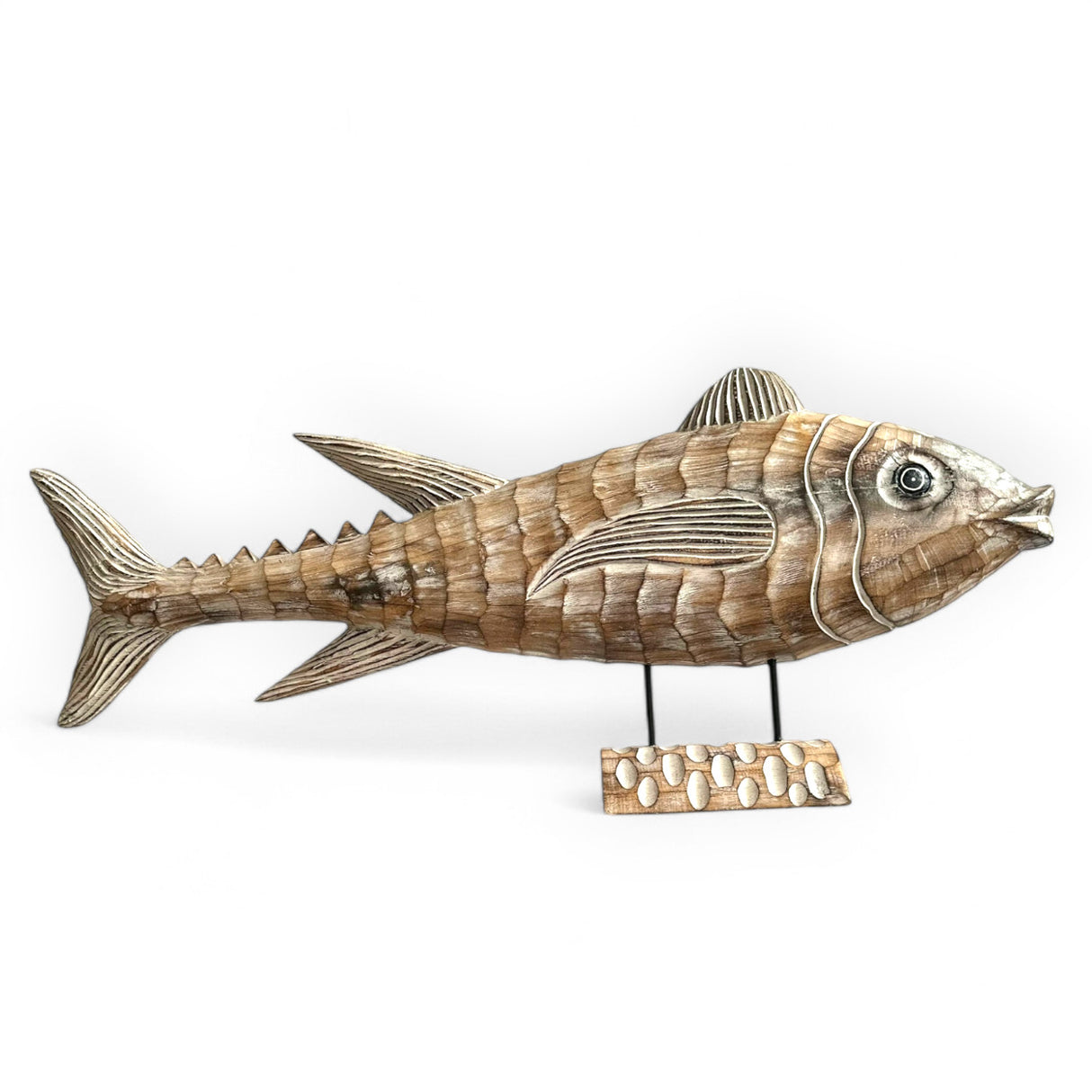 Fish with Stick | Natural, 1m