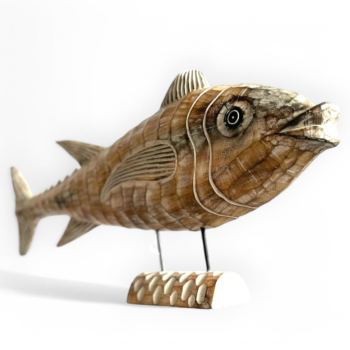 Fish with Stick | Natural, 1m