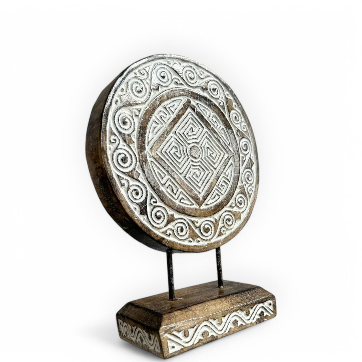 Wooden Stand Round | Set of 2