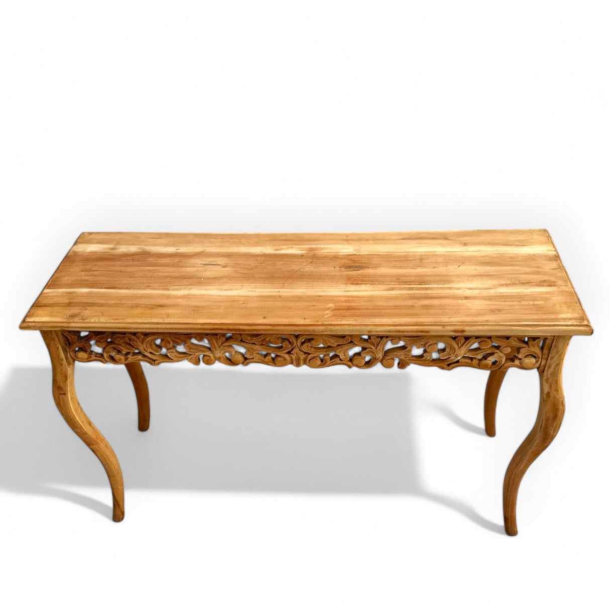 Console Table Engraved | Natural