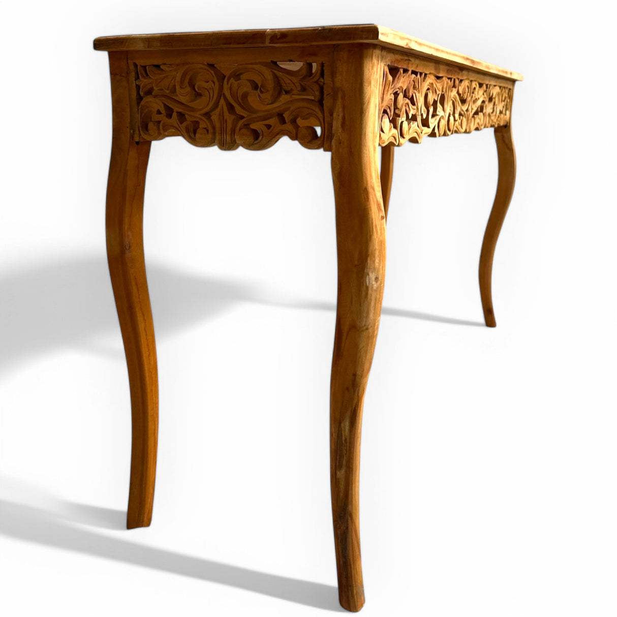 Console Table Engraved | Natural