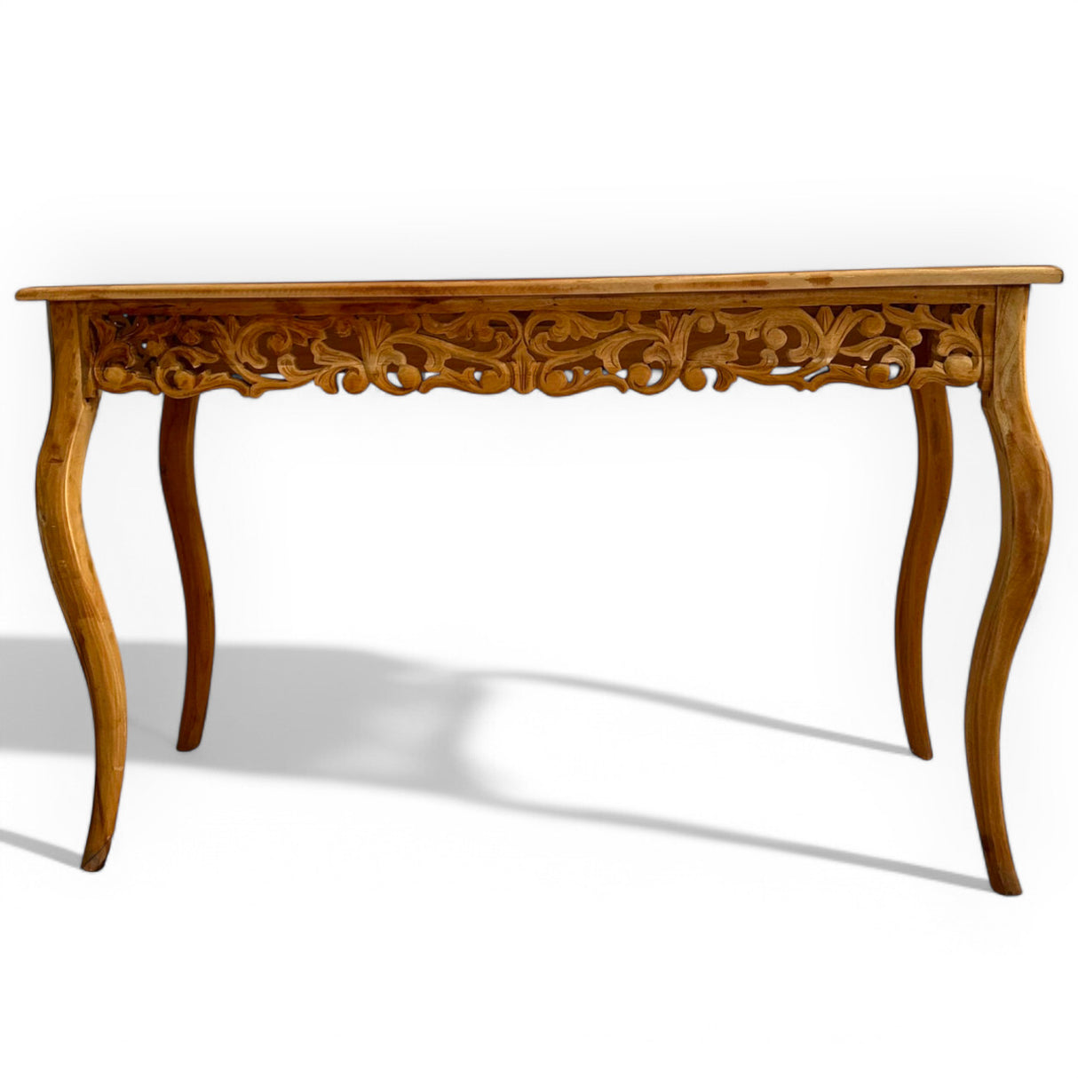 Console Table Engraved | Natural