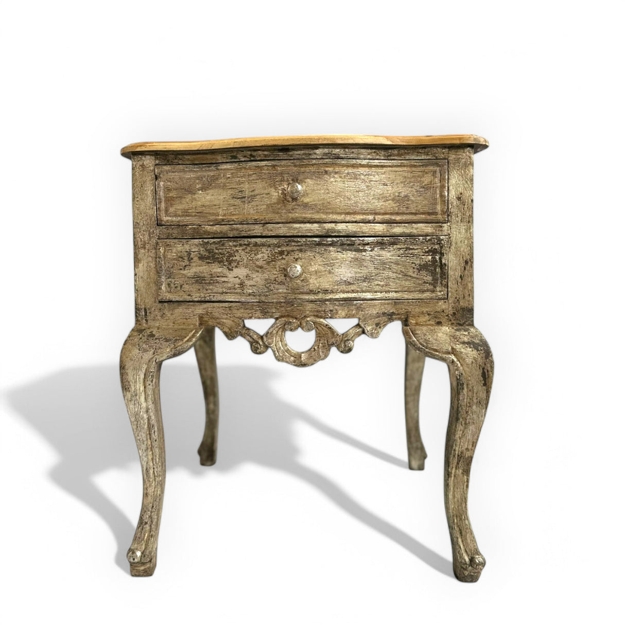 Classic Bedside Table | Antique Gold, Bali