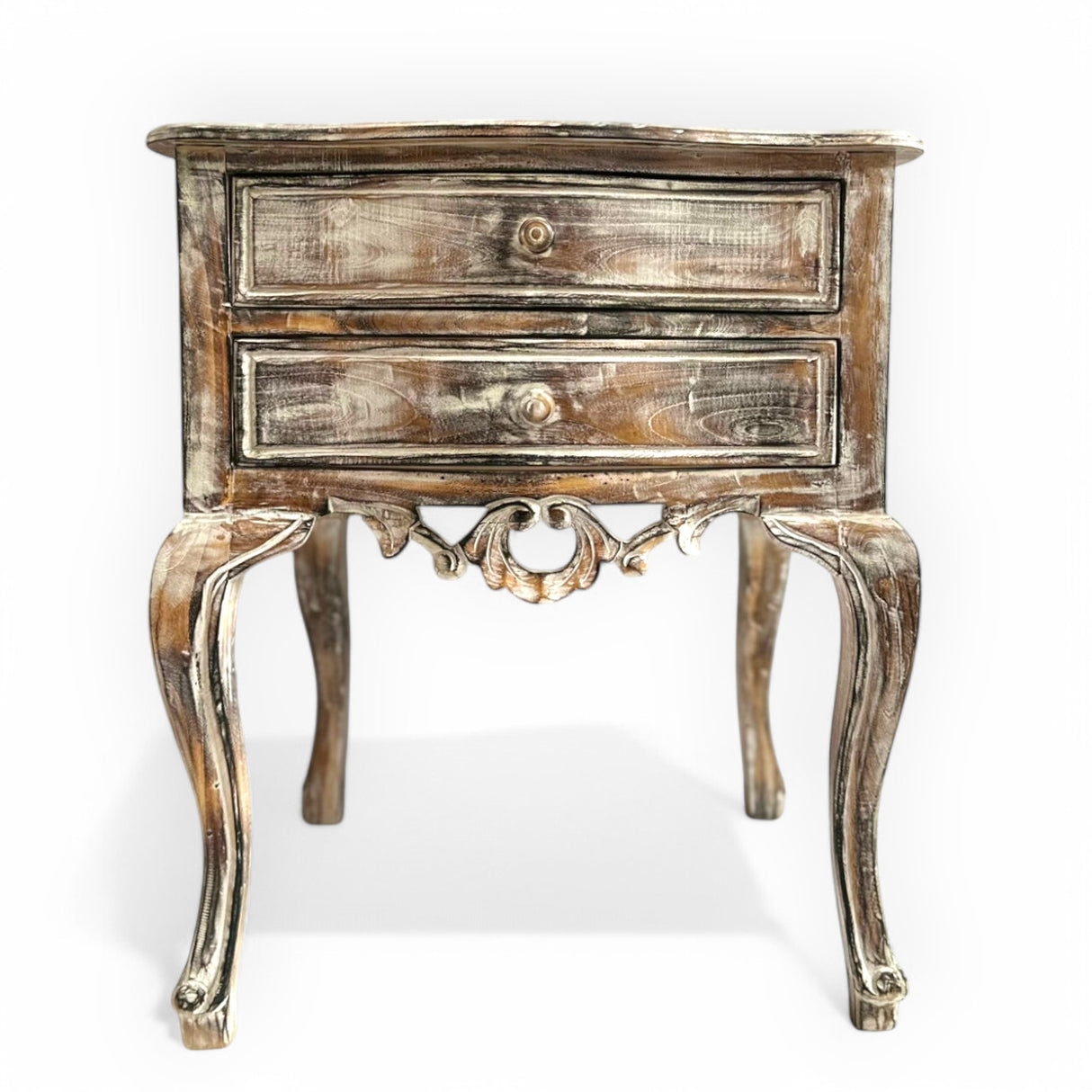 Classic Bedside Table | Wood Wash, Bali