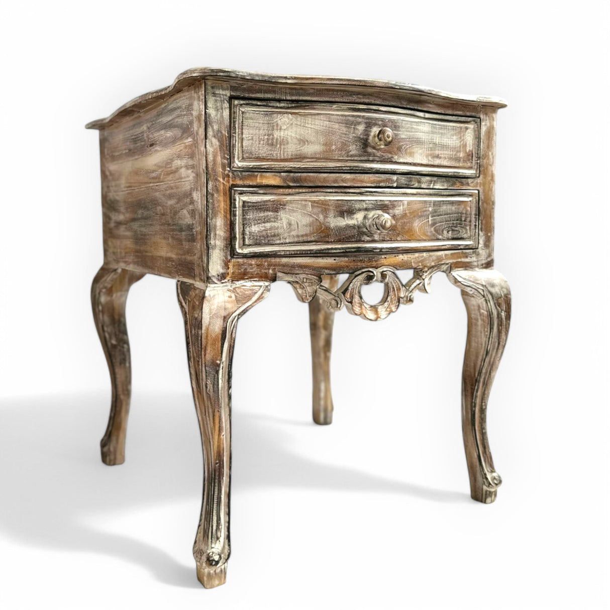 Classic Bedside Table | Wood Wash, Bali