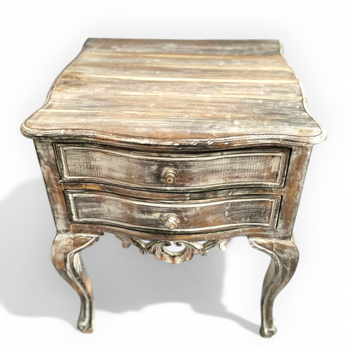 Classic Bedside Table | Wood Wash, Bali