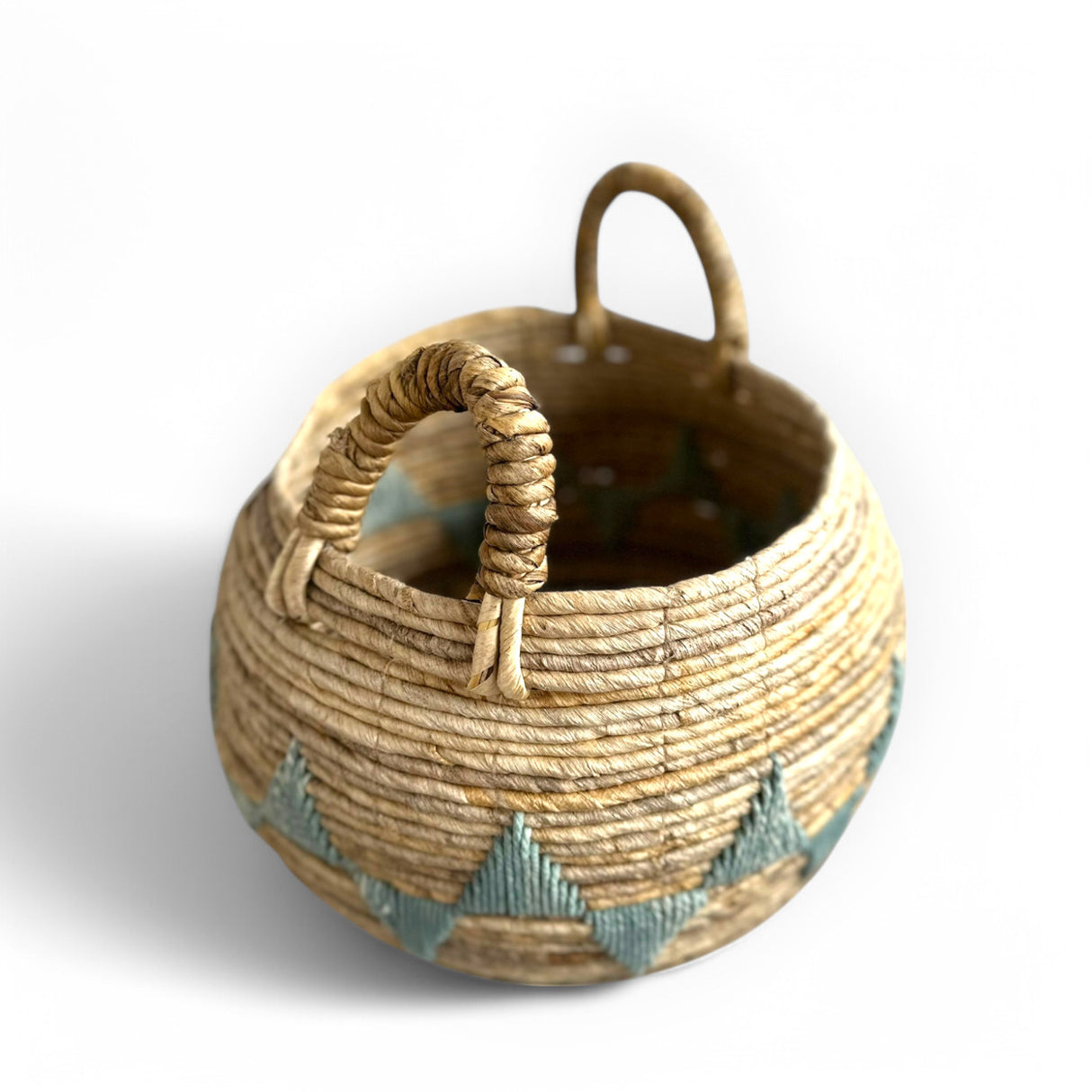 Basket Bowl | Small, Storm Grey Pattern