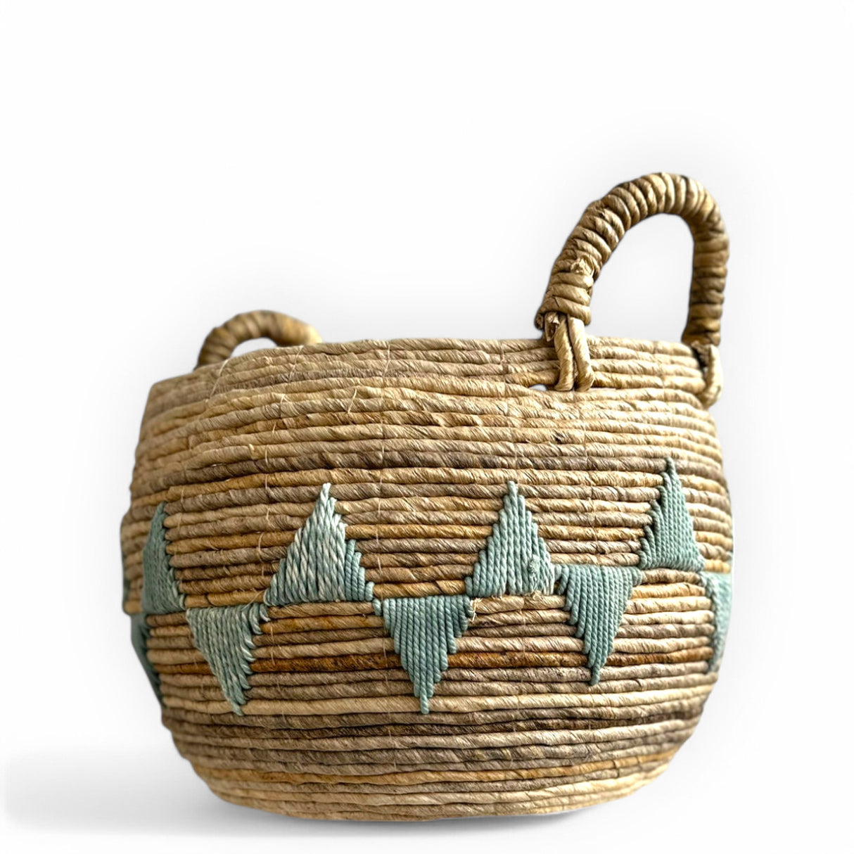 Basket Bowl | Small, Storm Grey Pattern