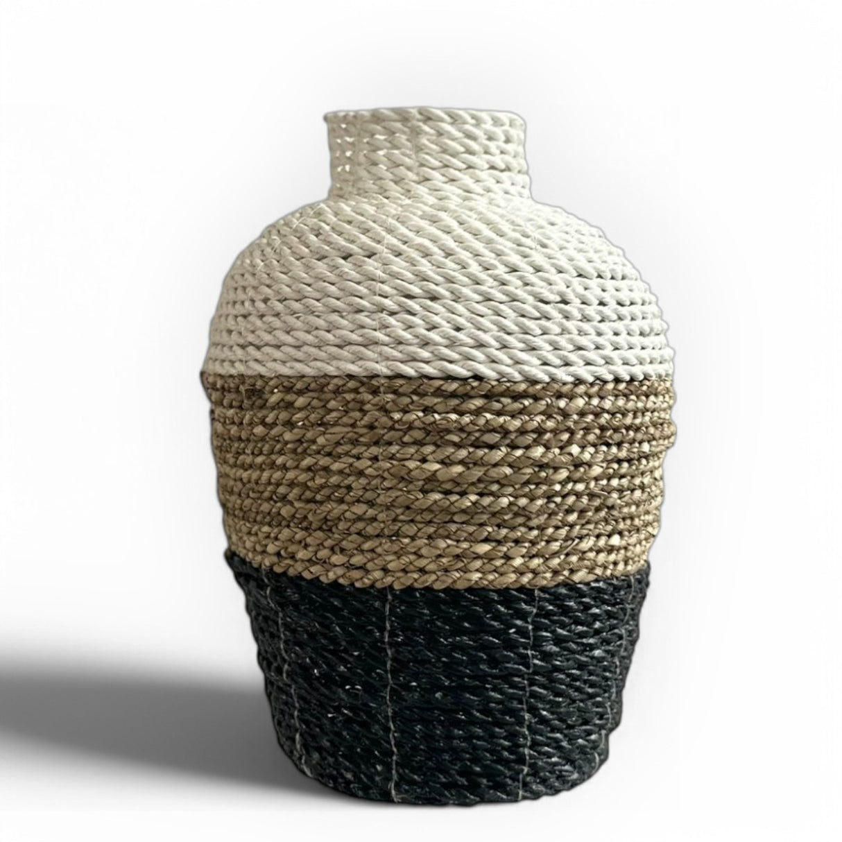 Vase Mini | Black, Tan, White