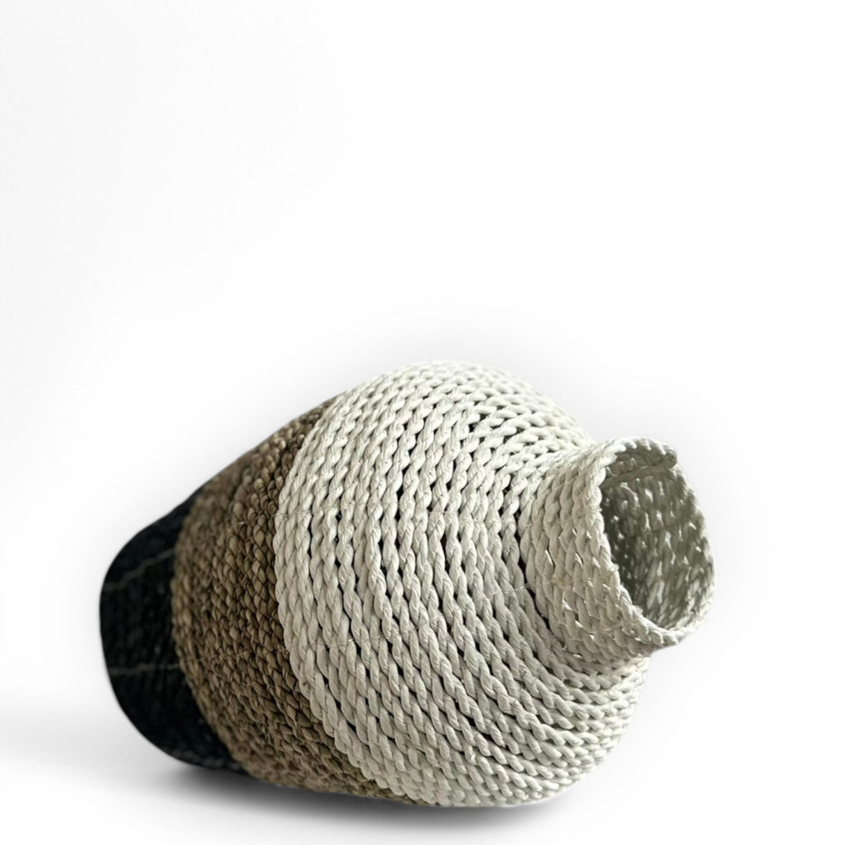 Vase Mini | Black, Tan, White