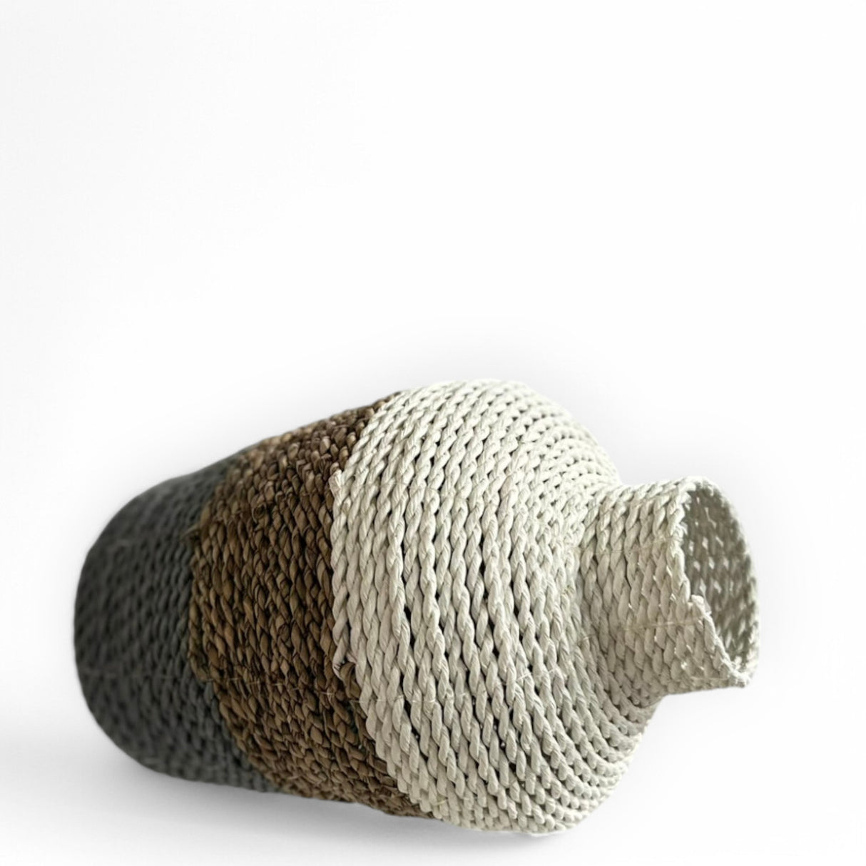 Vase Mini | Grey, Tan, White