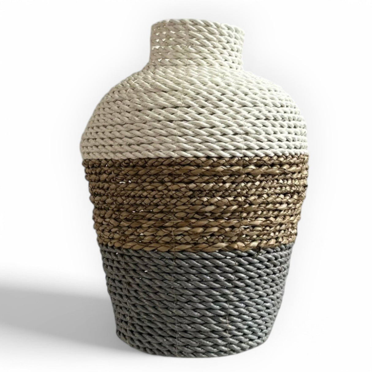 Vase Mini | Grey, Tan, White