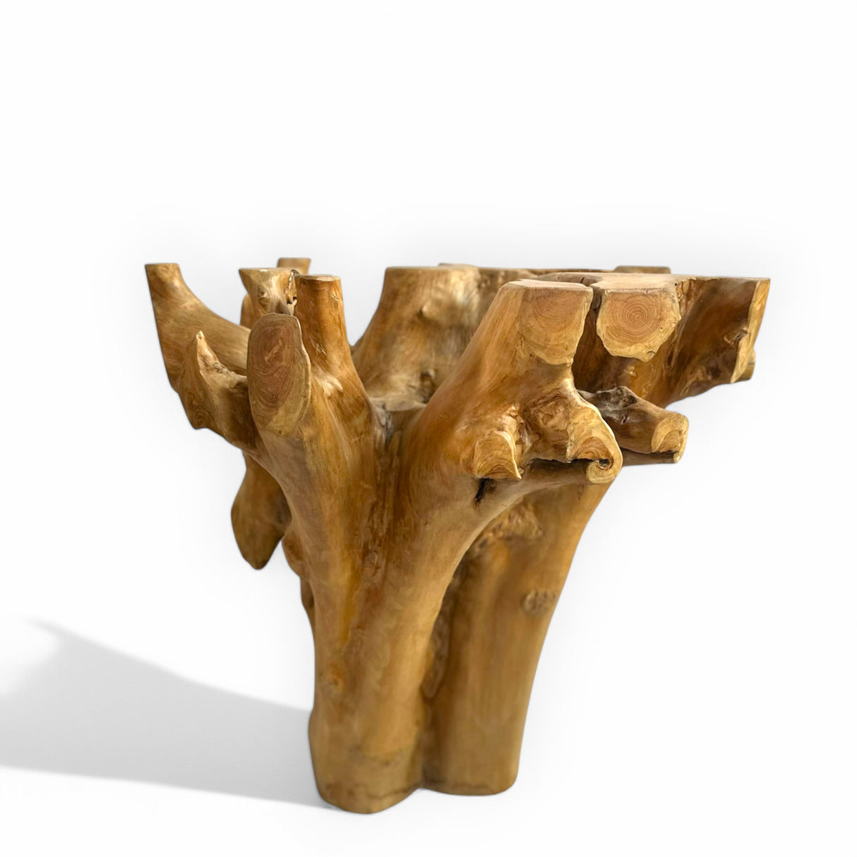 Tree Root Table Round | Teak, 78cm