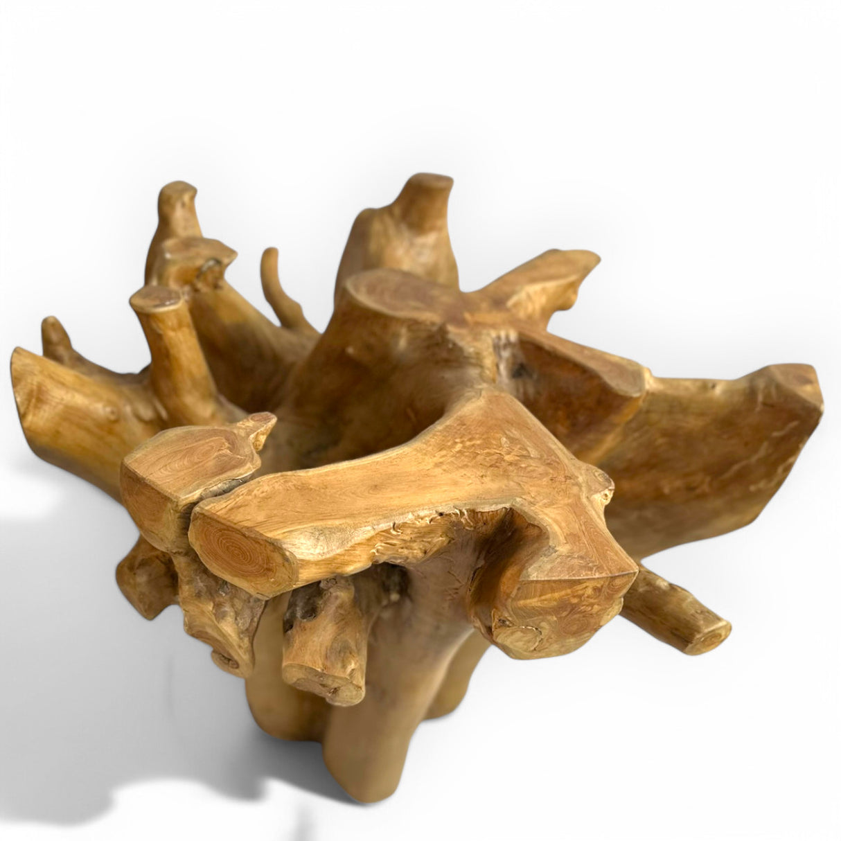 Tree Root Table Round | Teak, 78cm