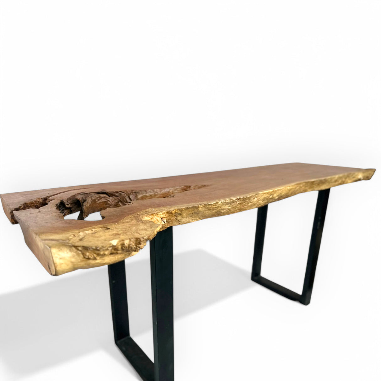Live Edge Table | 2m, Metal Legs