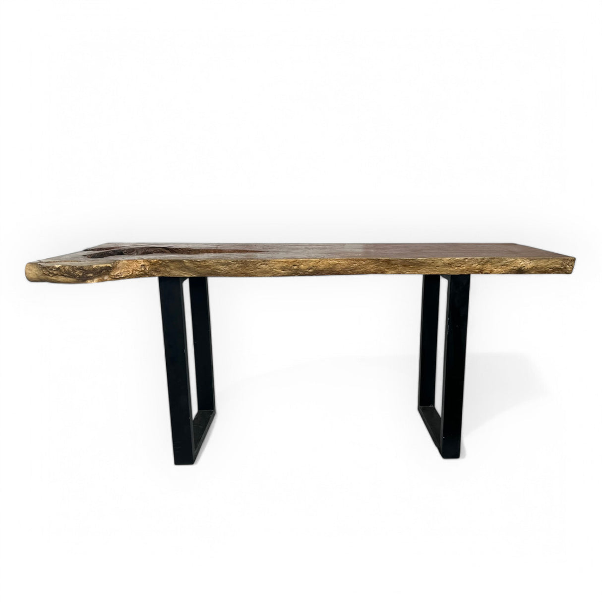 Live Edge Table | 2m, Metal Legs