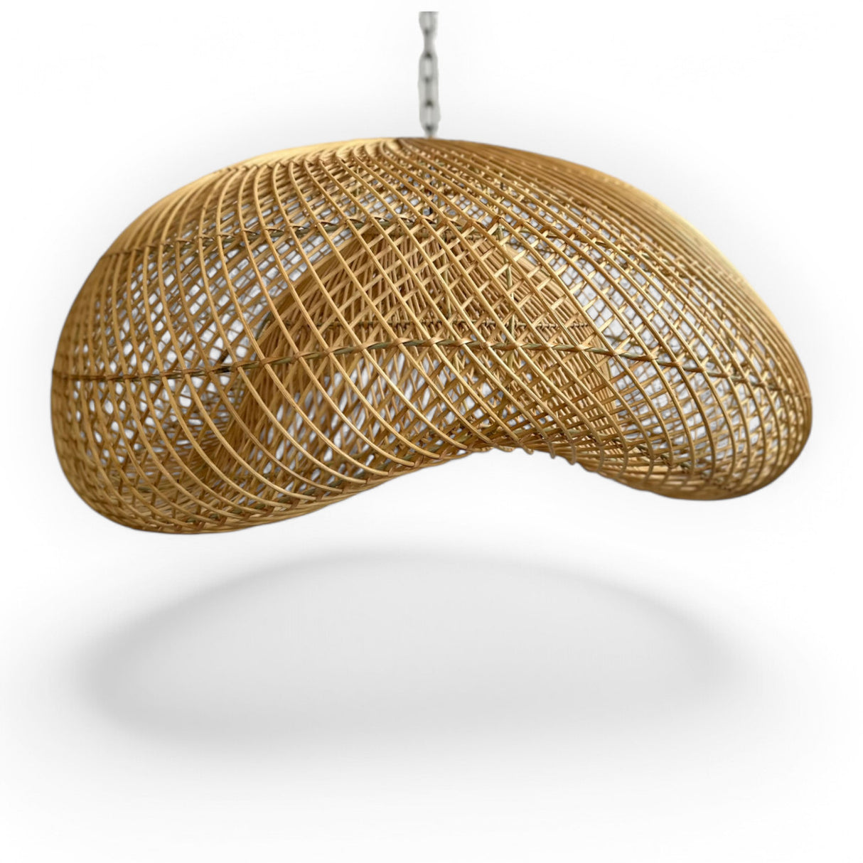 Rattan Lamp Onion | Hanging, Oblong