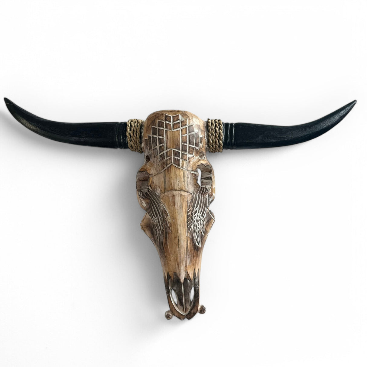 Buffalo Skull Wall Decoration | 92cm