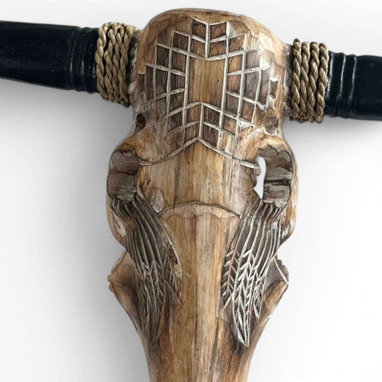 Buffalo Skull Wall Decoration | 92cm