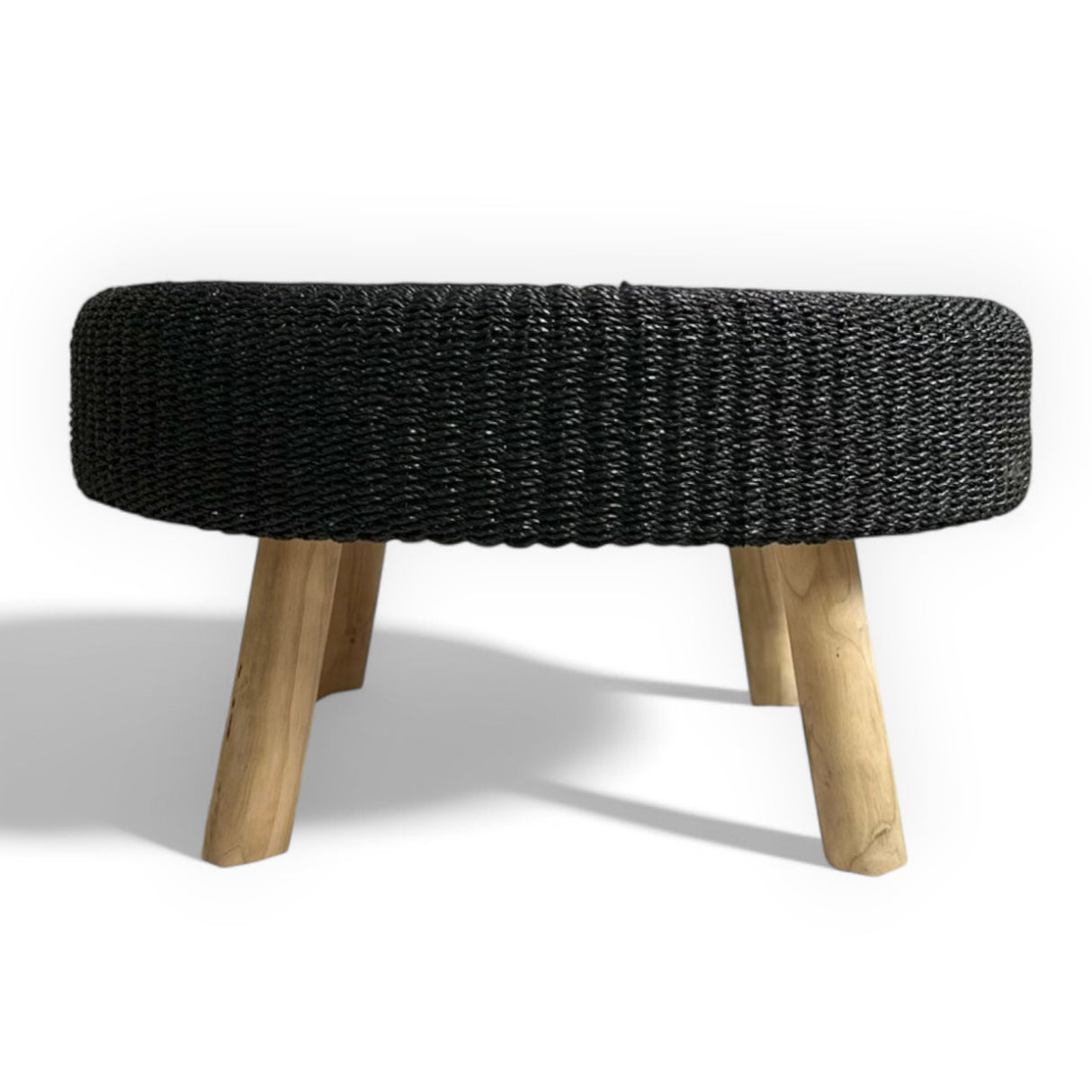 Rattan Coffee Table | Natural & Black